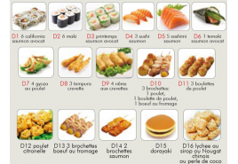 NOS MENUS
